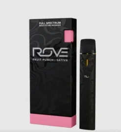 Fruit Punch (Sativa) – Rove Disposable Live Resin Diamonds Vape: 1 Gram