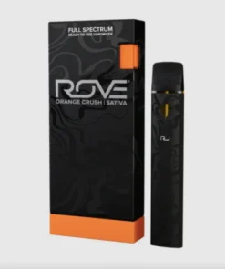 Orange Crush (Sativa) – Rove Disposable Live Resin Diamonds Vape: 1 Gram