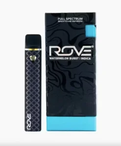 Watermelon Burst (Indica) – Rove Disposable Live Resin Diamonds Vape: 1 Gram